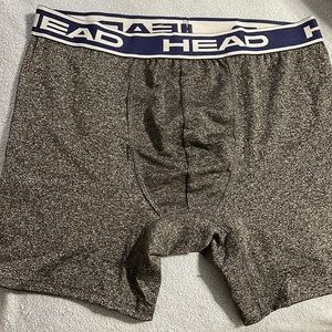 Men’s head boxer briefs gray
